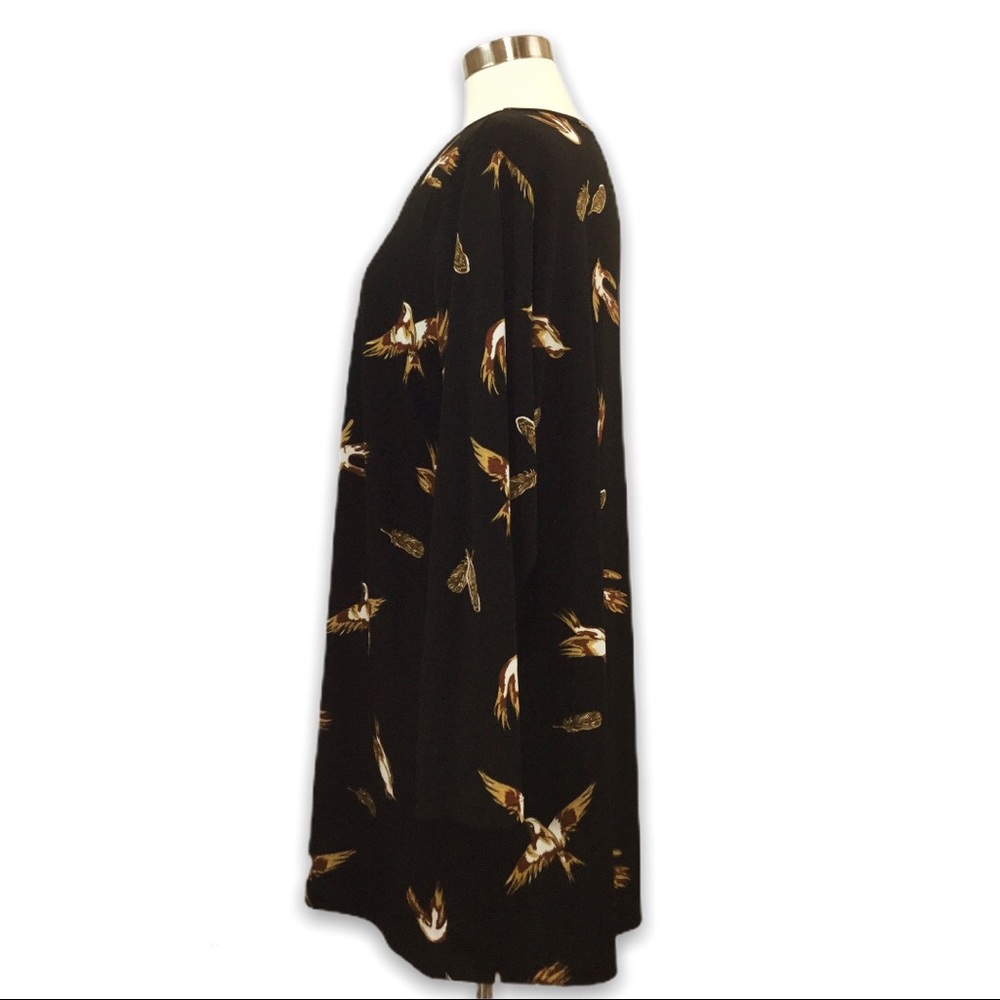 Yoek Amsterdam Bird & Feather Print Tunic - Picture 2 of 10